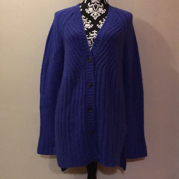Anthropologie Sweaters - Antropologie Moth wool blend long cardigan